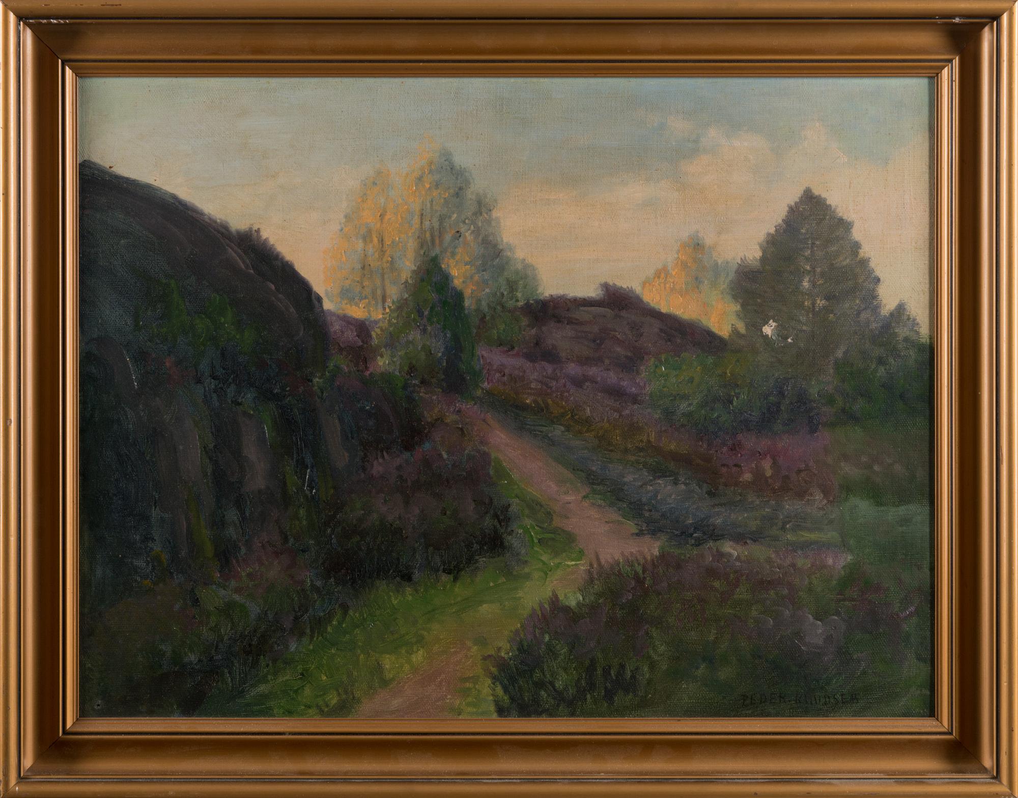 oil on canvas, signed.