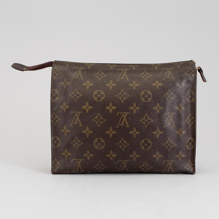 LOUIS VUITTON, a monogram canvas make up bag.