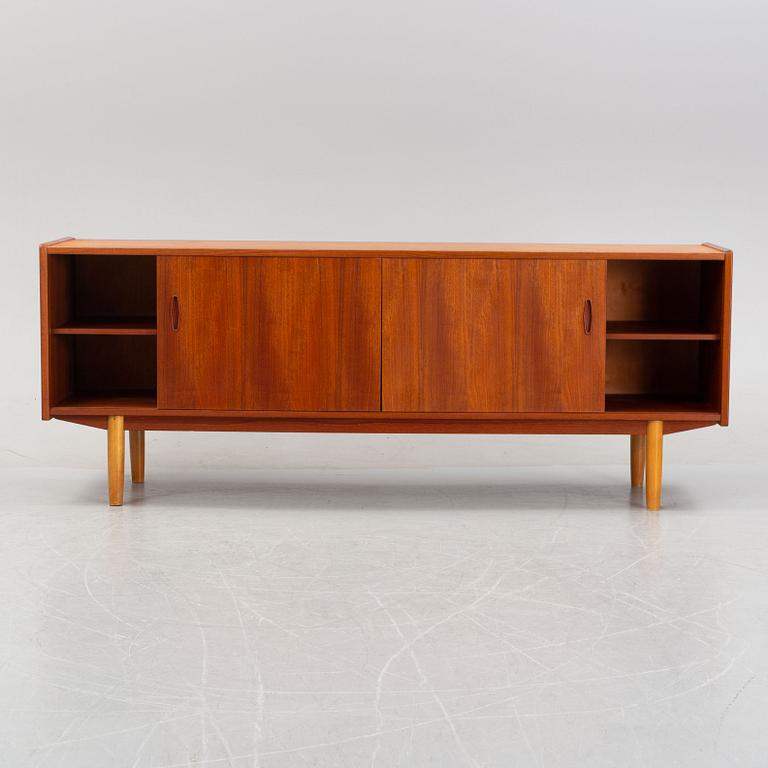 A teak sideboard designed by Nils Jonsson for Hugo Troeds Bjärum, second half of the 20th Century.