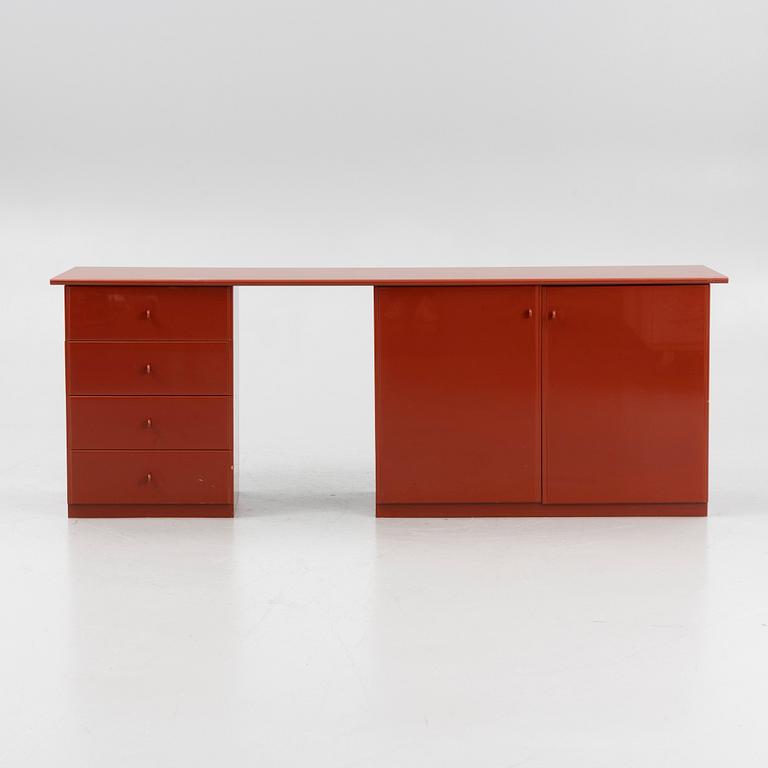 Skrivbord/sideboard, Nordiska Galleriet, 1980/90-tal.