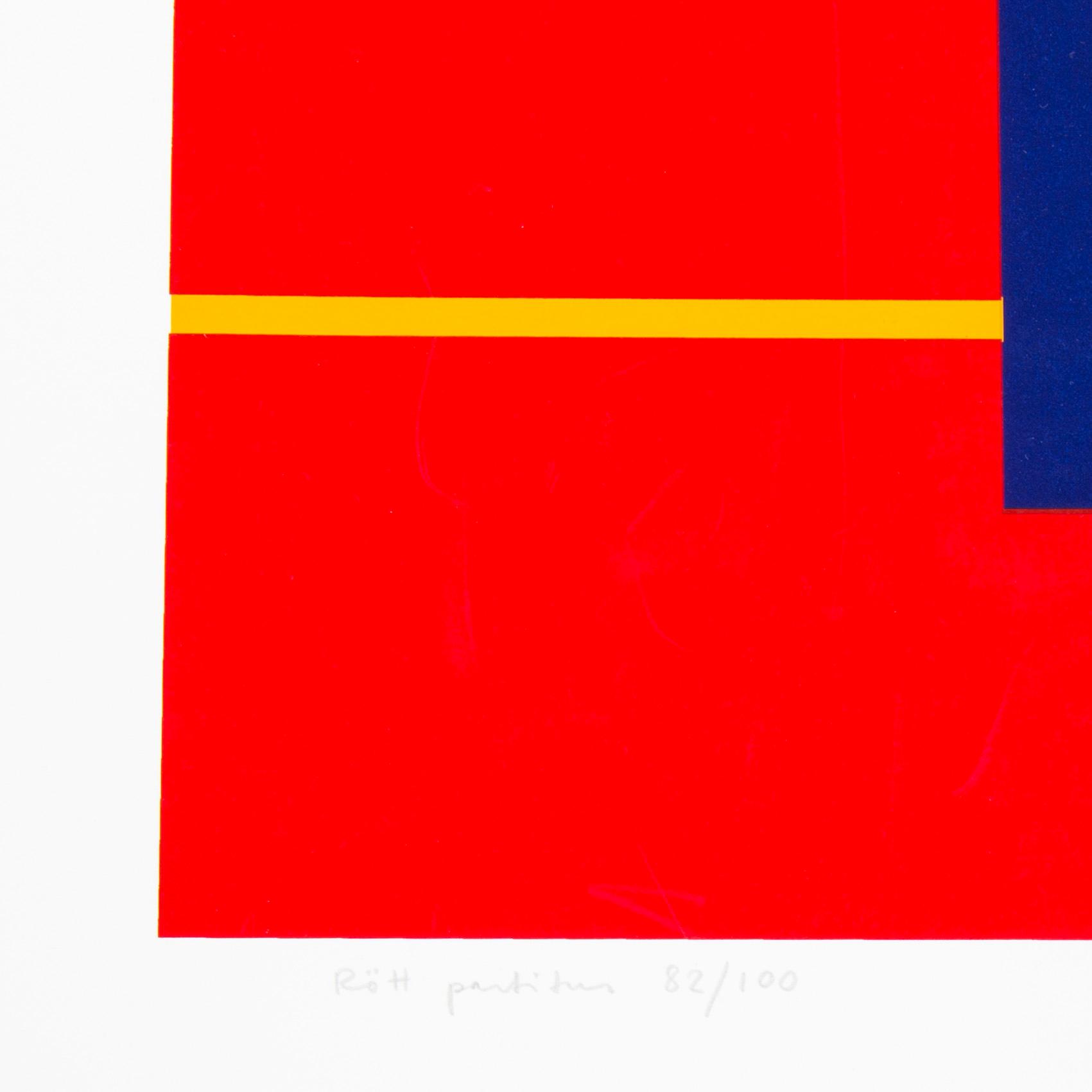 KG NILSON, lithograph in colours, signed K G Nilsson, dated 1990 and numbered 82/100 with pencil.