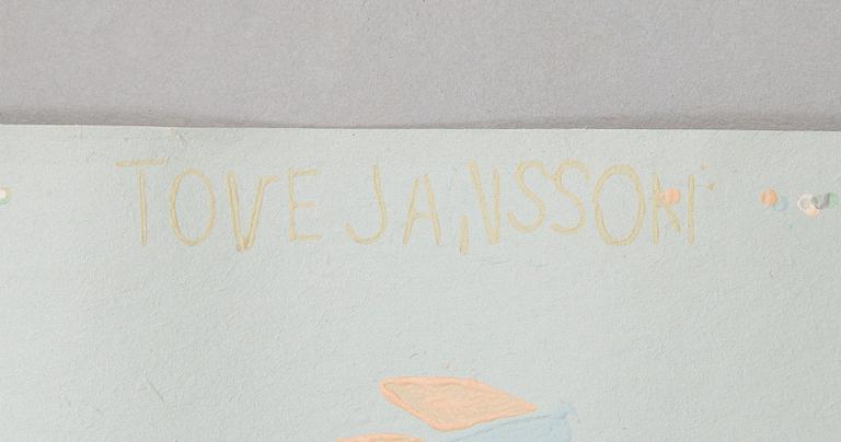 Tove Jansson, Moomin wallpaper, 6 rolls, mid-20th century.