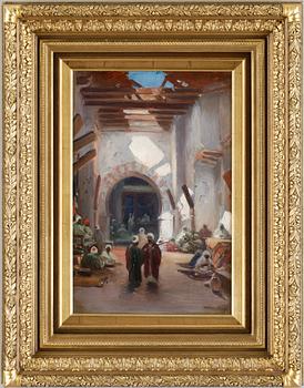 FRANS WILHELM ODELMARK, olja på duk, sign o otydl dat.