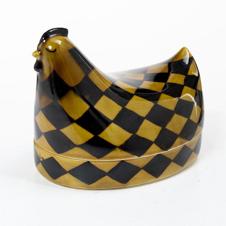 Kaarina Aho, "Ägghöna" (Munakana), keramik, Arabia.