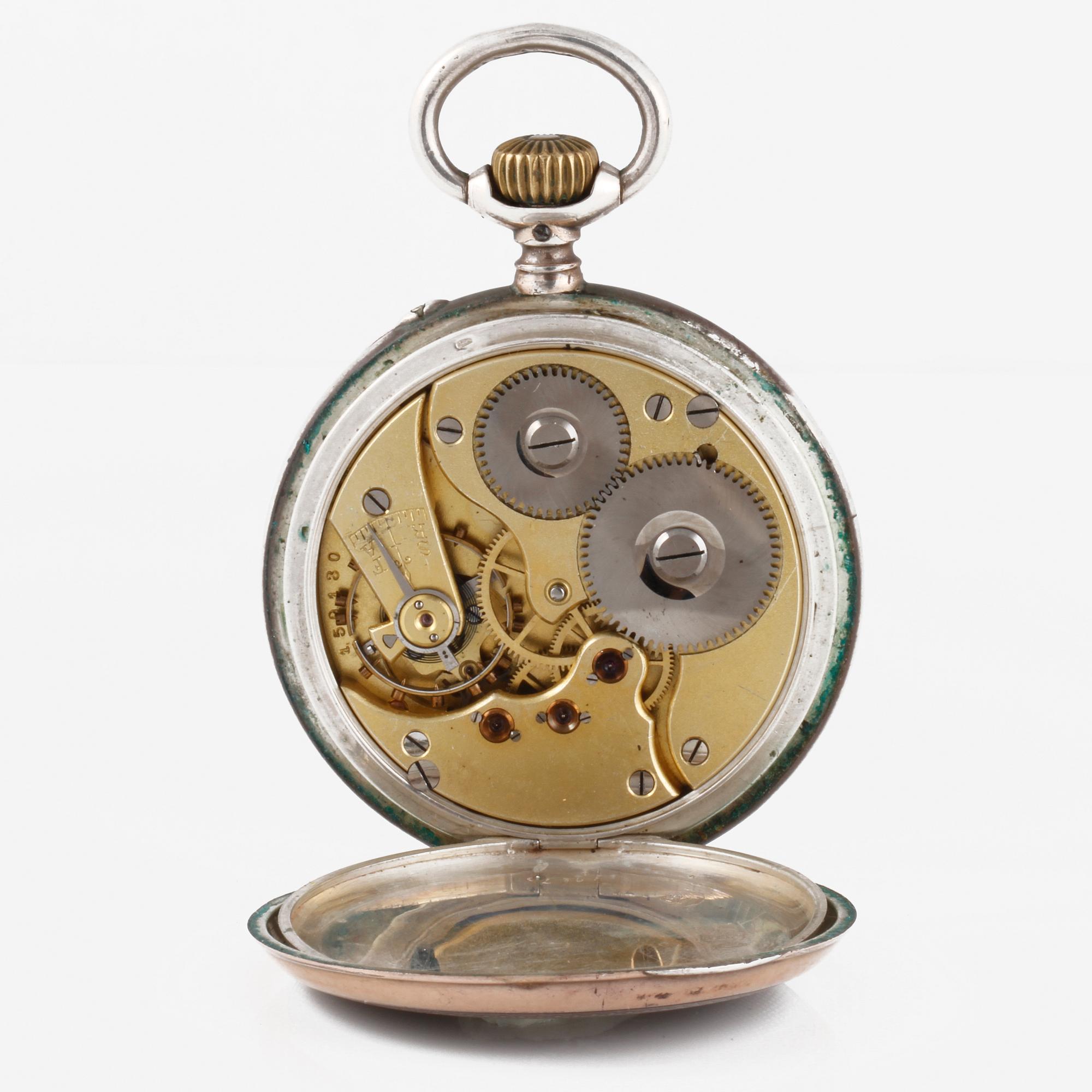 FICKUR, delvis silver, International Watch Company, 1900-talets första hälft.