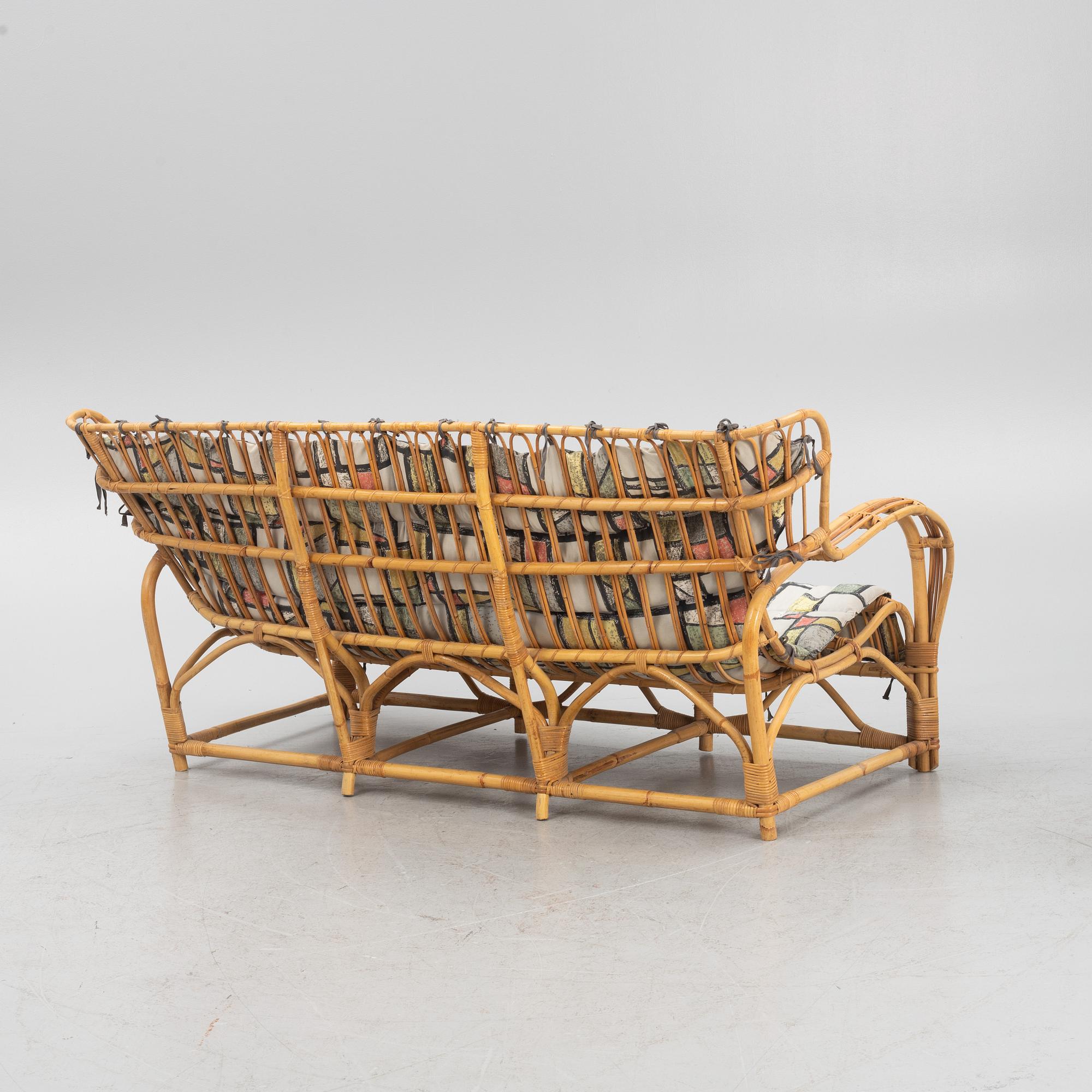 A Scandinavian Modern seating group, 1940's/50's.