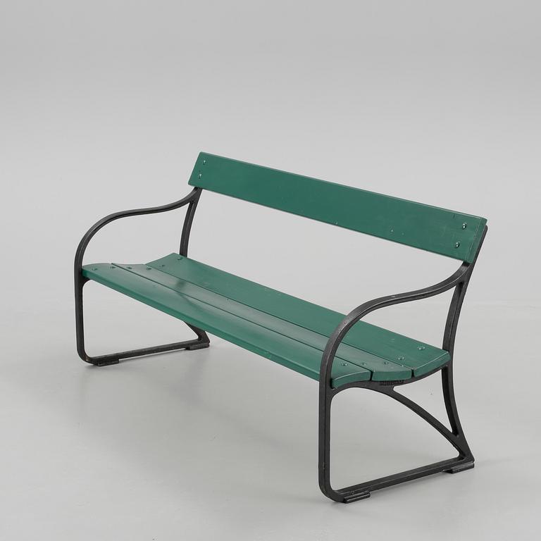 PARKBÄNK, Näfveqvarns bruk, 1900-tal.