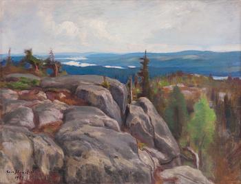 285. Eero Järnefelt, VIEW FROM KOLI.