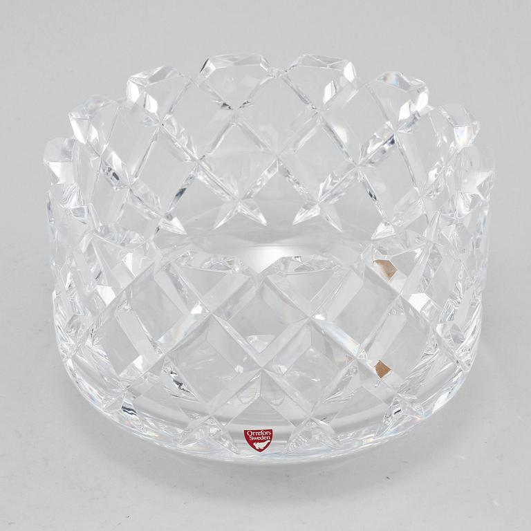 SKÅL, glas, "Sofiero", Gunnar Cyrén, Orrefors, 1900-talets andra hälft.