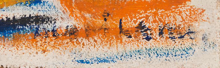 OLAVI LANU, oil on canvas, signed.