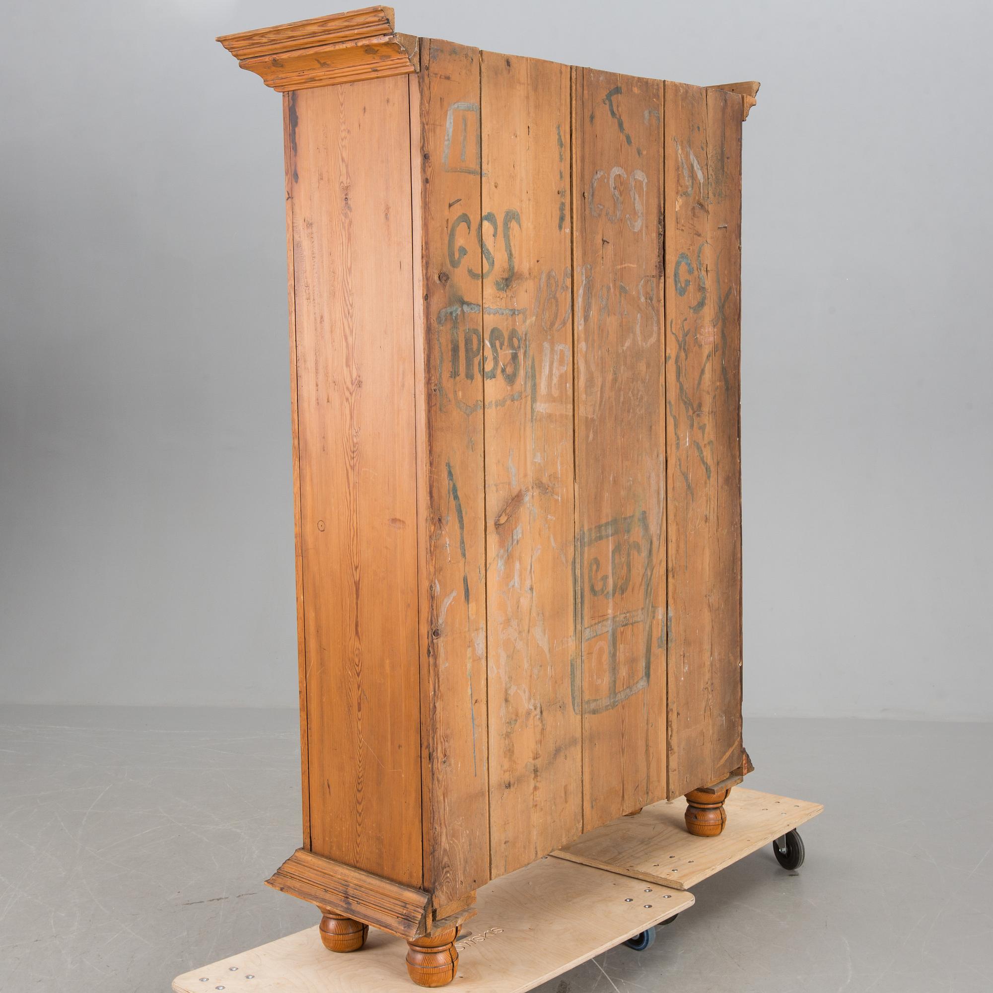 SKÅP, allmoge, 1800-tal.