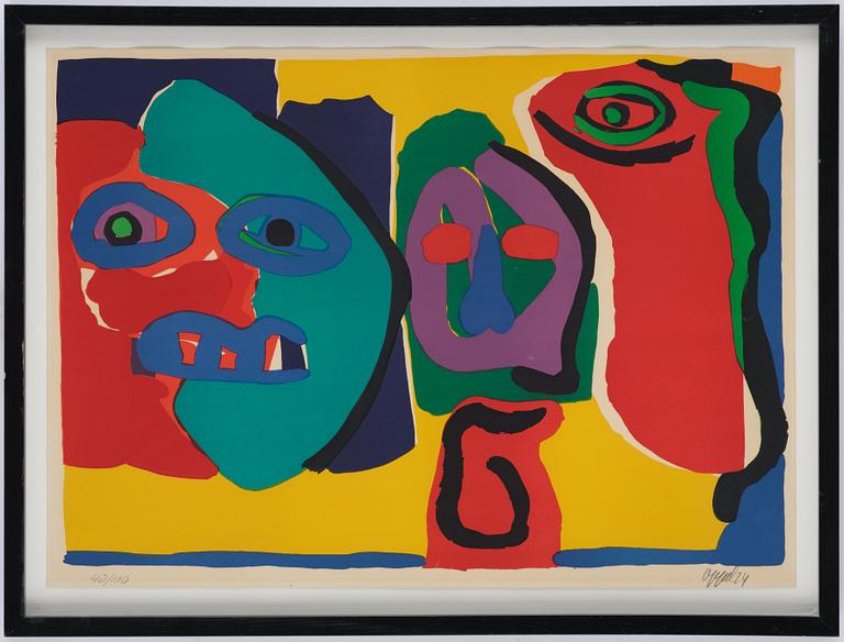 Karel Appel, Untitled from: "Hommage aux Prix Nobel" (The Nobel Prize Portfolio).