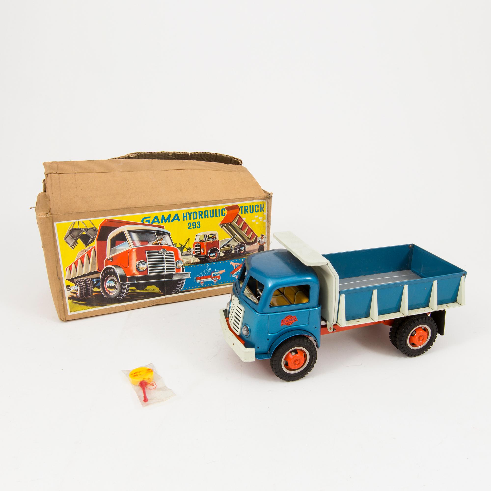 GAMA, "Hydraulic truck 293", Tyskland, 1960-tal.