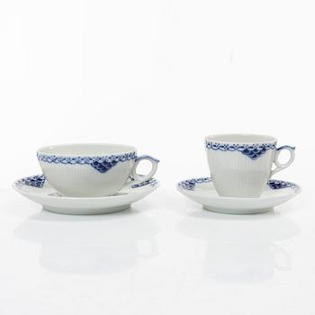 Royal Copenhagen, servisdelar, 26 st, "Princess", Danmark.