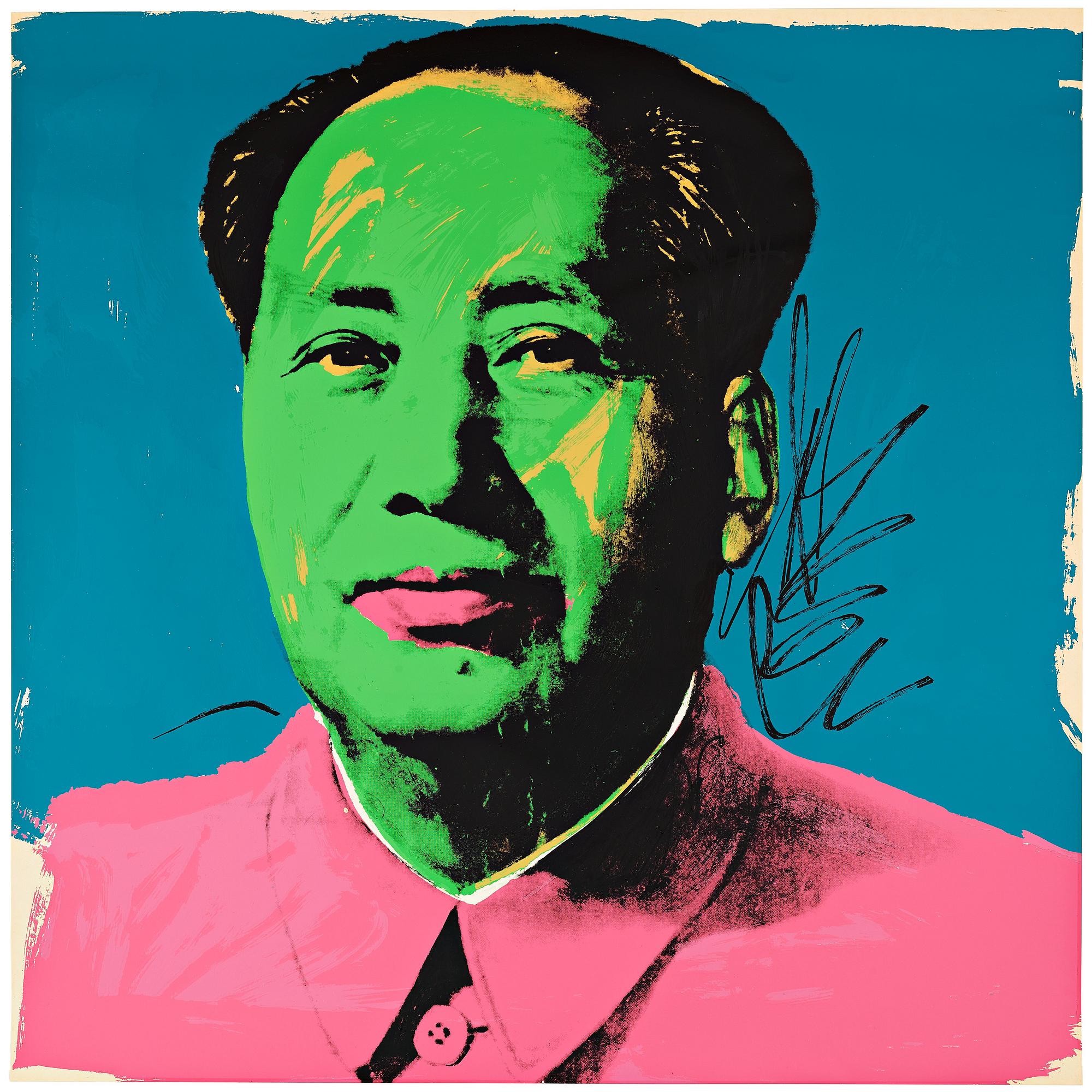 Andy Warhol, "Mao".