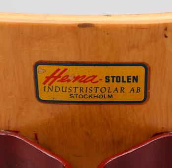 STOL, industrimodell, Hema-stolen, 1900-talets mitt.