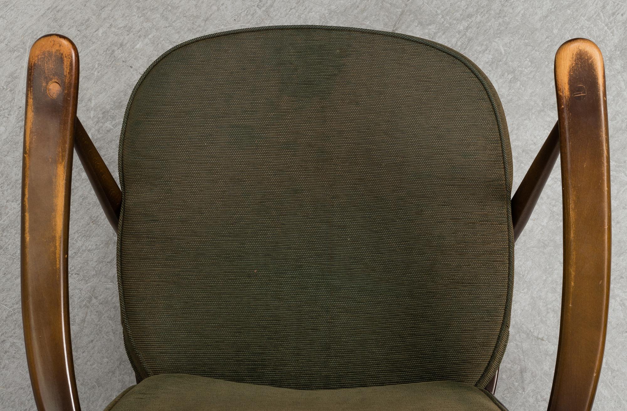 ERCOL FURNITURE, fåtöljer, ett par, 1900-talets andra hälft.