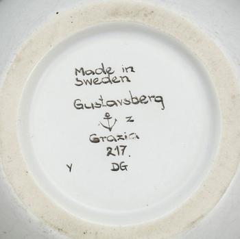 VAS, stengods, "Grazia", Stig Lindberg Gustavsberg, 1900-talets mitt.