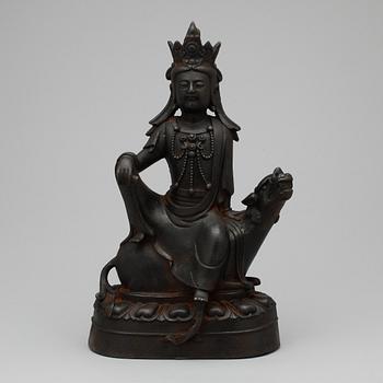SKULPTUR, gjutjärn, Orientalisk, modern tillverkning.