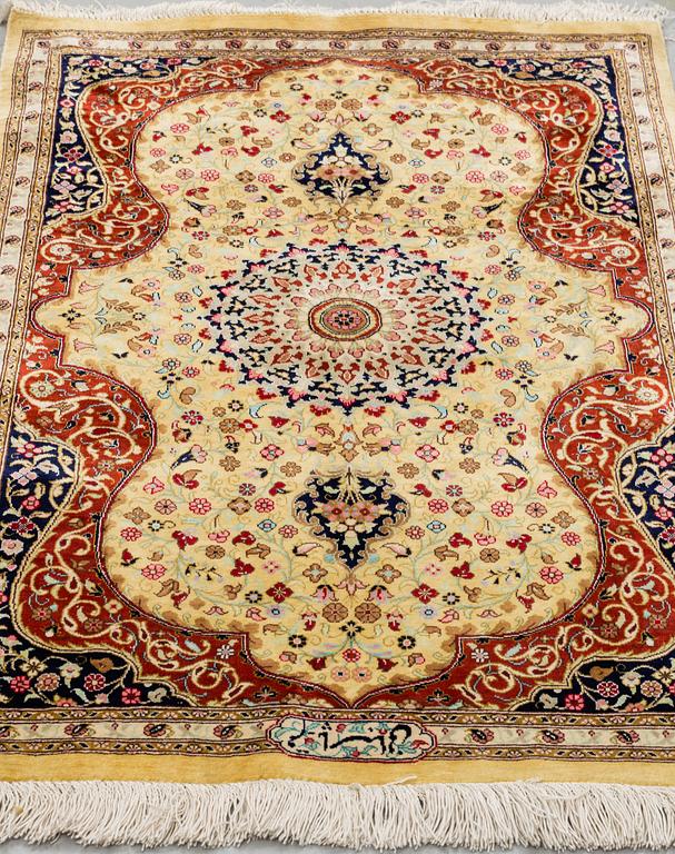 A sik Qum probably, around 89 x 60 cm.