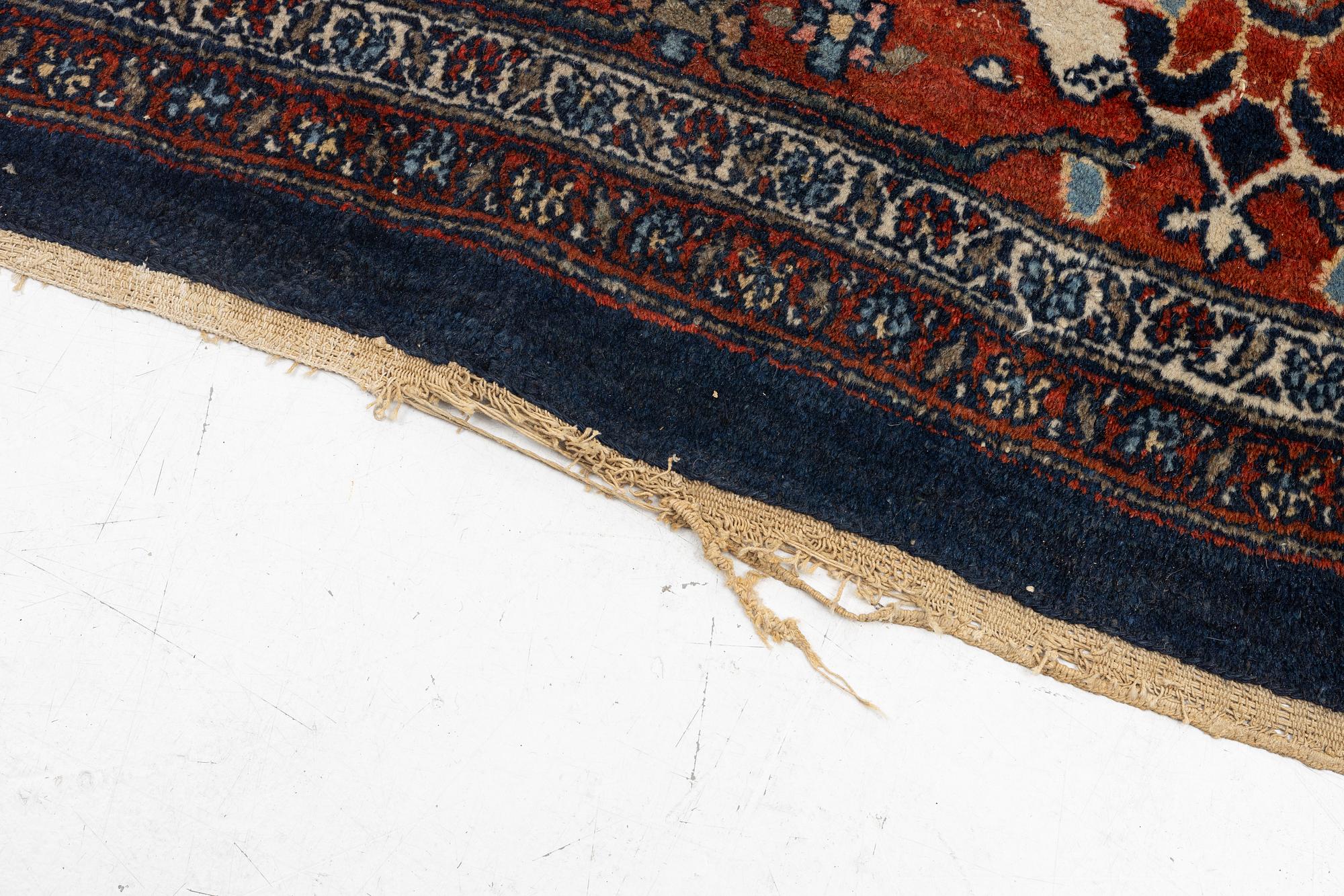 An antique carpet, probably Bidjar, West Persia, c. 447 x 340 cm.