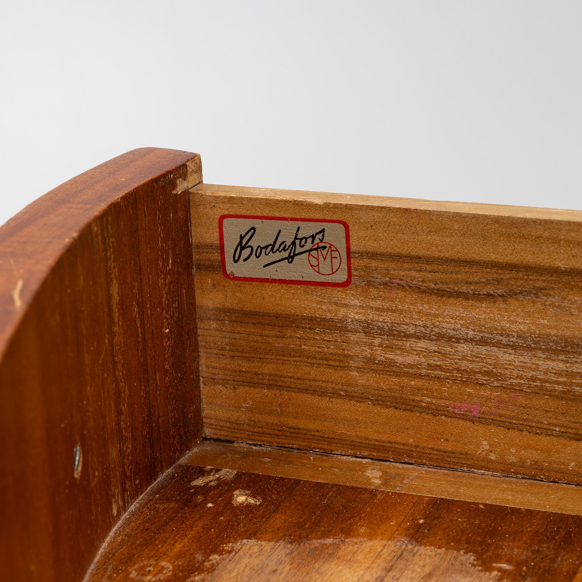 Byrå, Swedish Modern, AB Svenska Möbelfabriken, Bodafors, 1940-tal.