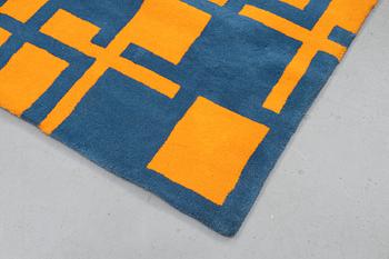 Olle Borg, a carpet, "Olleborg-2", hand tufted, ca 220 x 160 cm, signed Olle Borg 1/10 at the back on one of the labels.