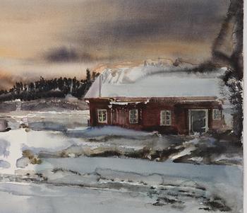 Lars Lerin, Untitled.