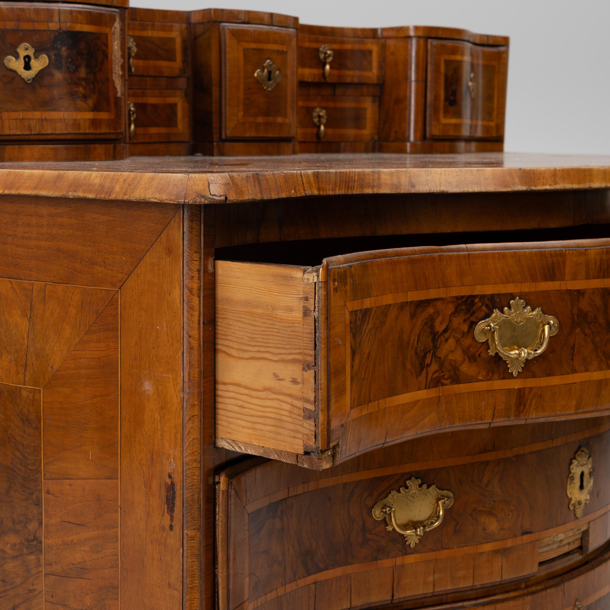 Bureau, late Baroque, 18th century.