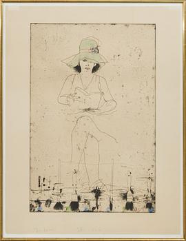 JIM DINE, etsning, signerad, numrerad 28/55 och daterad- 1973.