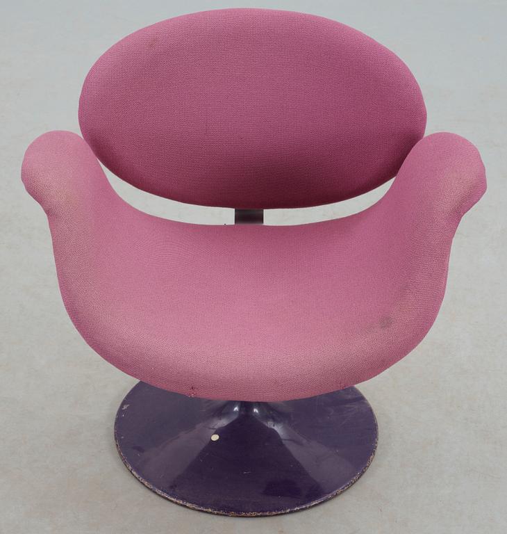 PIERRE PAULIN, länsfåtölj, sk. Tulipchair, Artifort, Holland. Modellen formgiven år 1963.