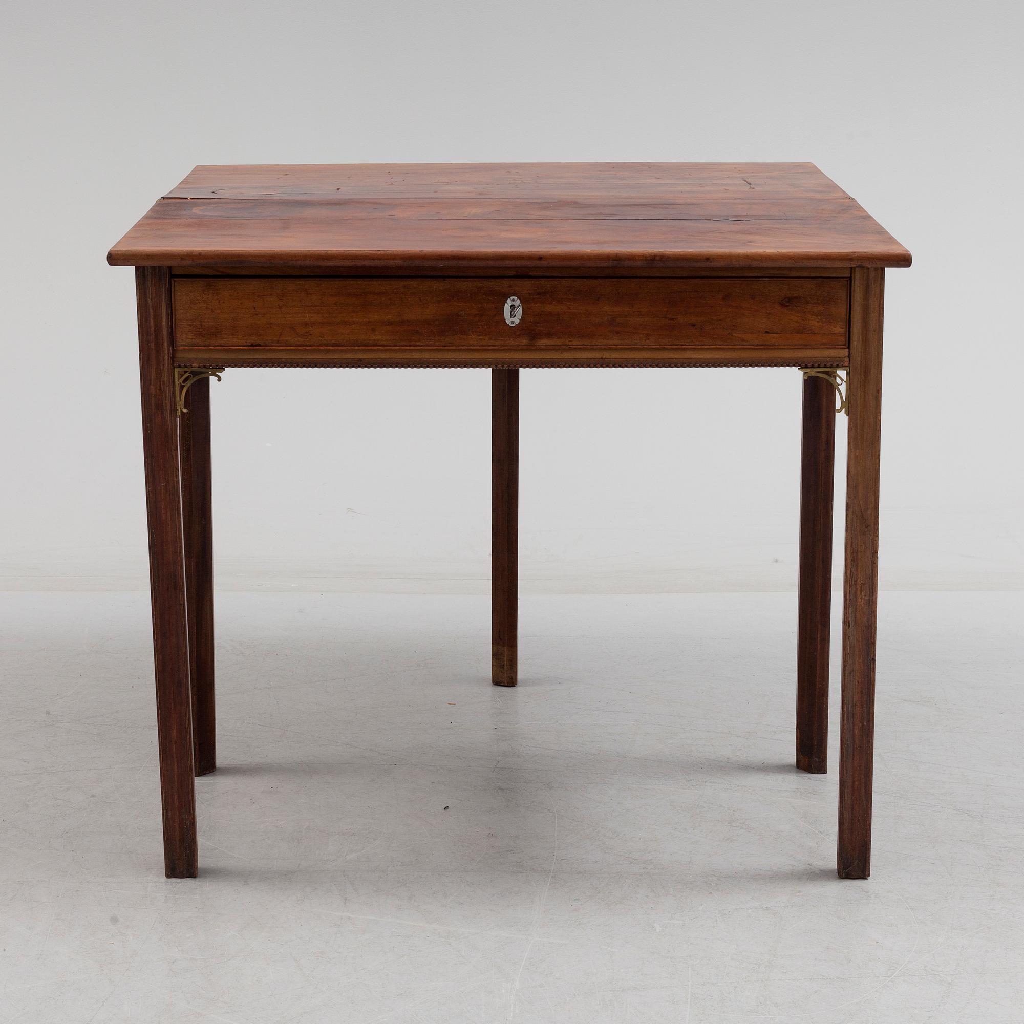 A late Gustavian table.