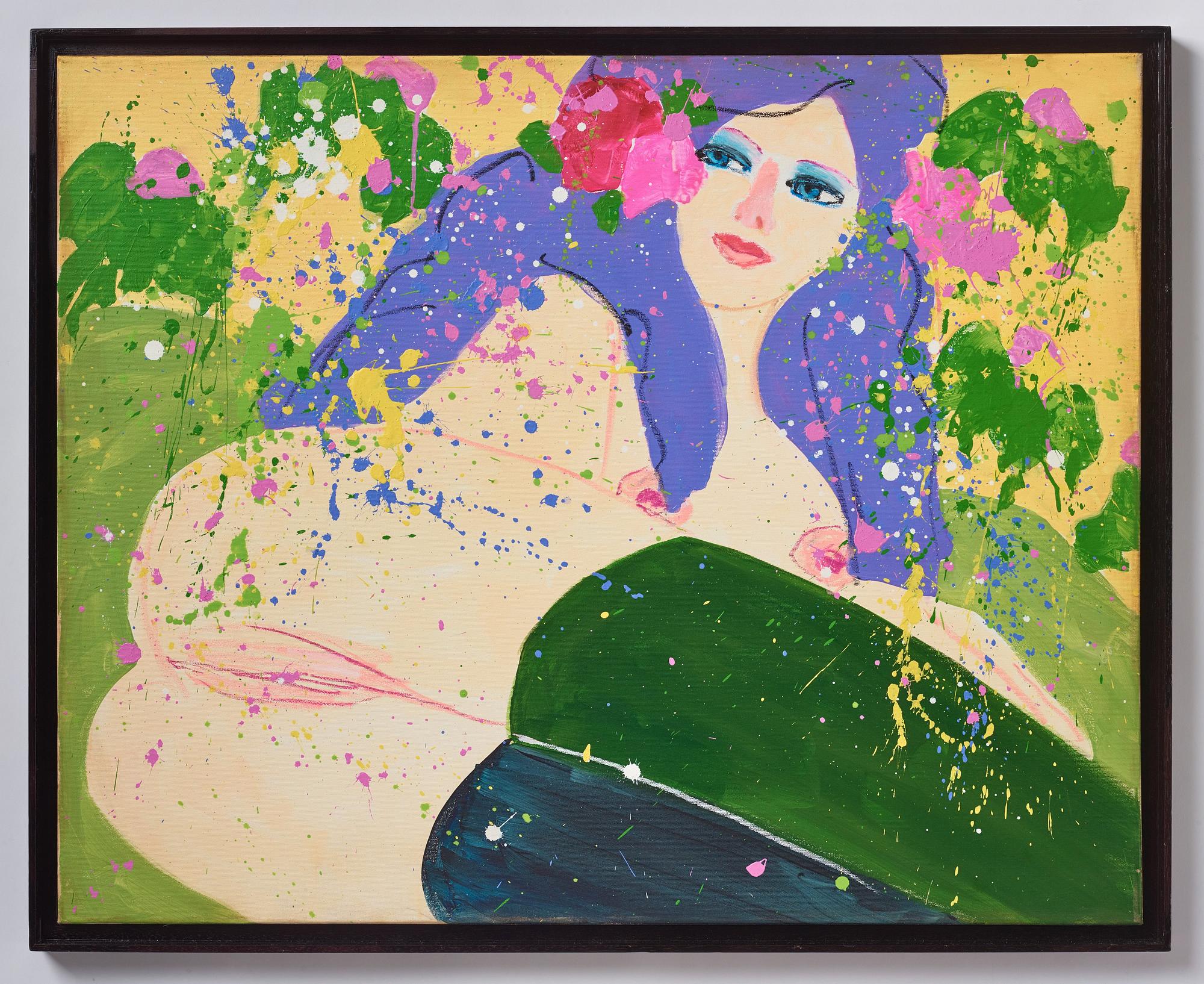 Walasse Ting, "I like spring".