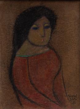 Nikolai Lehto, Woman's portrait in half profile.