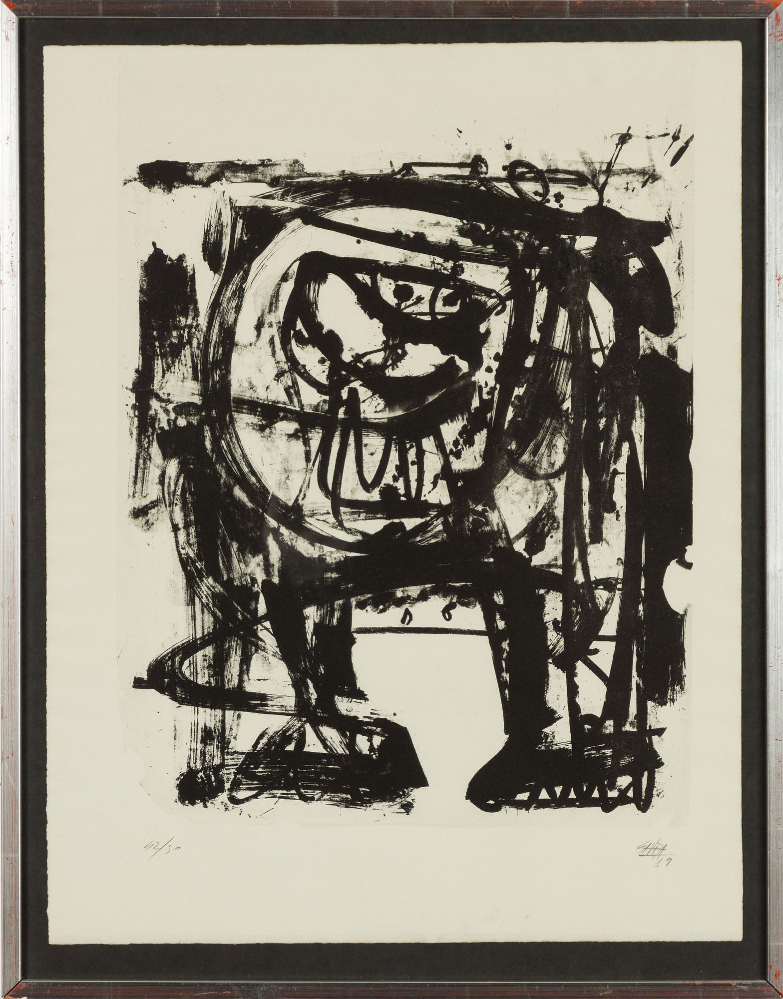 Antonio Saura, Untitled.