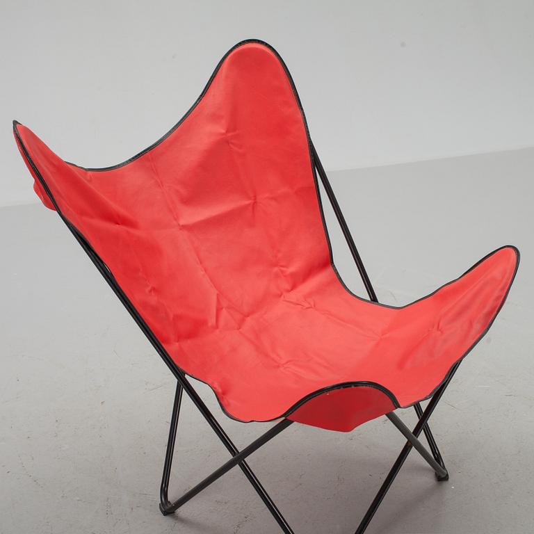 FLADDERMUSFÅTÖLJ, "Butterfly chair", 1900-talets mitt.