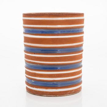 Marita Lybeck, a ceramic vase signed ML, KERA.