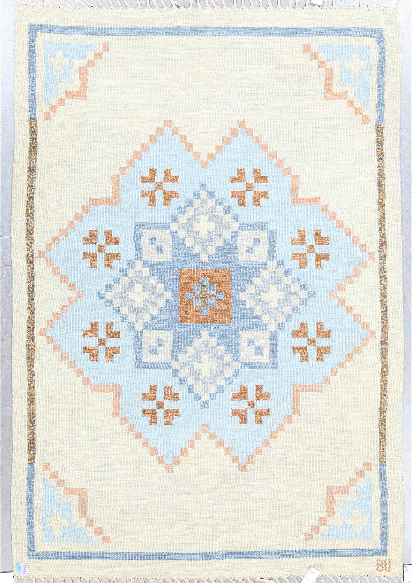 MATTA, rölakan, sannolikt Uhra-Beata Simberg-Ehrström, sign B. U. 238x164.