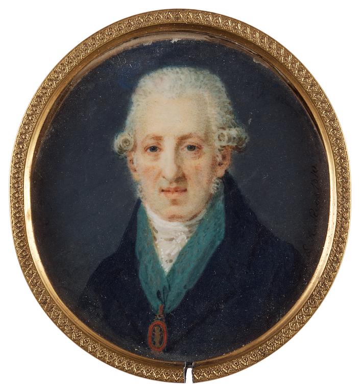 Leonard Henrik Roos af Hjelmsäter, "Louis Masreliez" (1748-1810).
