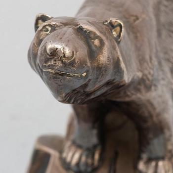 CHARLES SVEJSTRUP MADSEN, a silver plate paperweight.