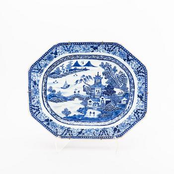 Serveringsfat Kina Qianlong (1736-95) porslin.