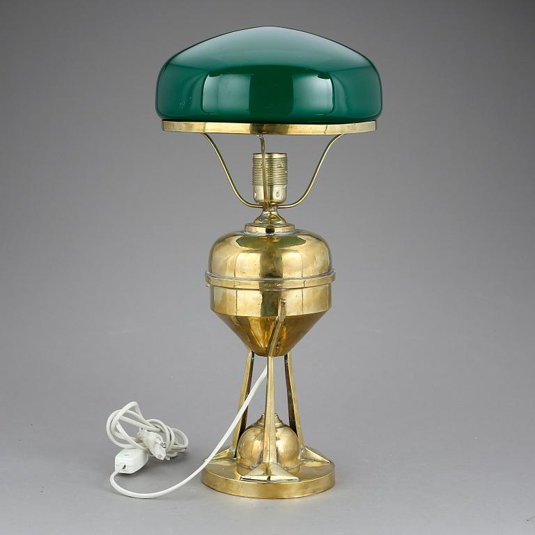 BORDSLAMPA, jugend, 1900-talets första decennium.