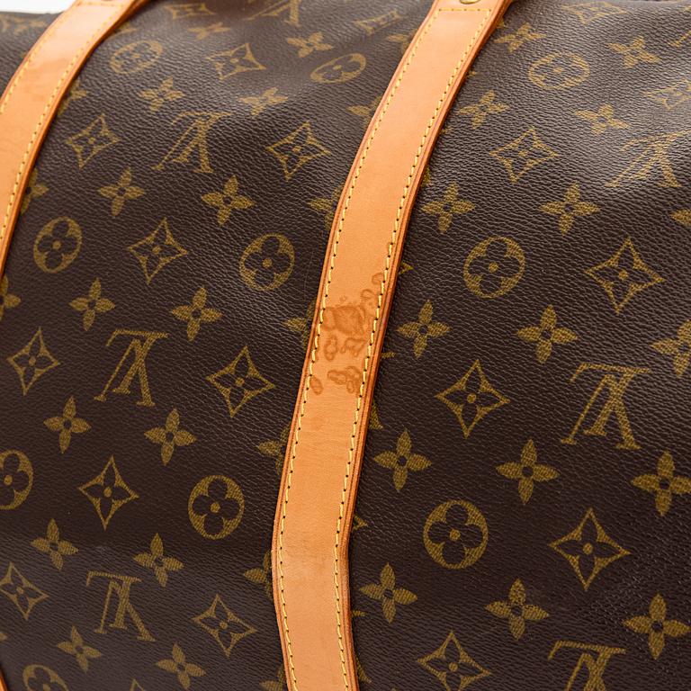 Louis Vuitton, a Monogram Canvas 'Keepall 60 Bandoulière' weekendbag.