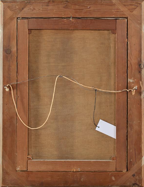 OKÄND KONSTNÄR, olja på duk, 1800-talets senare del.