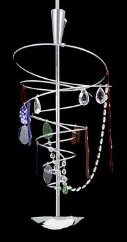 TAKLAMPA, "Melissa", Artemide, Italien 1900-talets andra hälft. H 88.