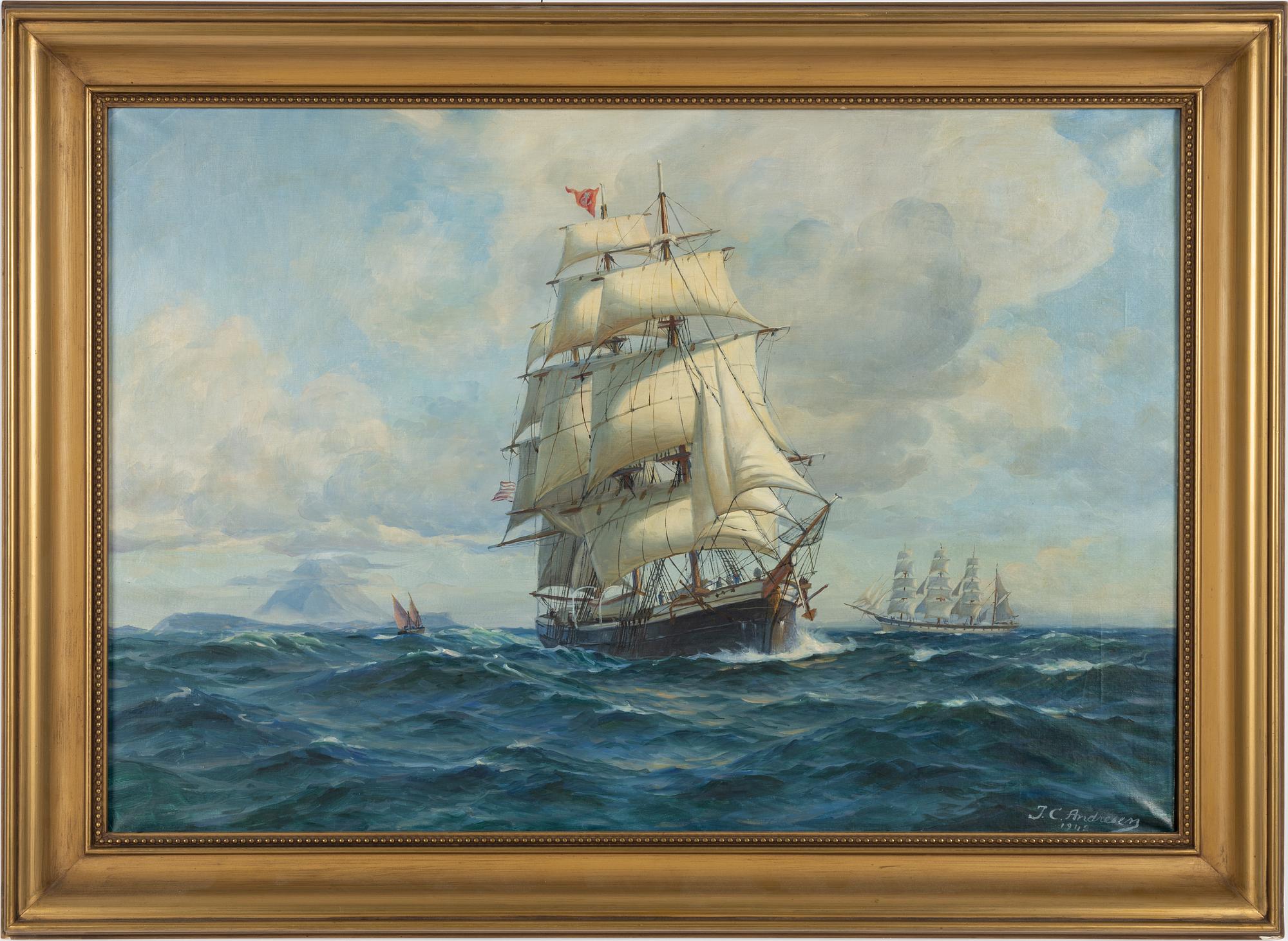 Jens Christian Andresen, Skeppsmotiv.