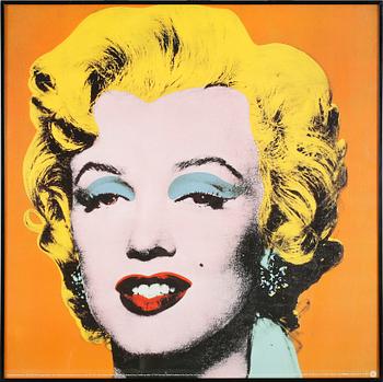 Andy Warhol · ANDY WARHOL, efter, offsetlitografi / poster, "Marilyn Monroe", 1995.