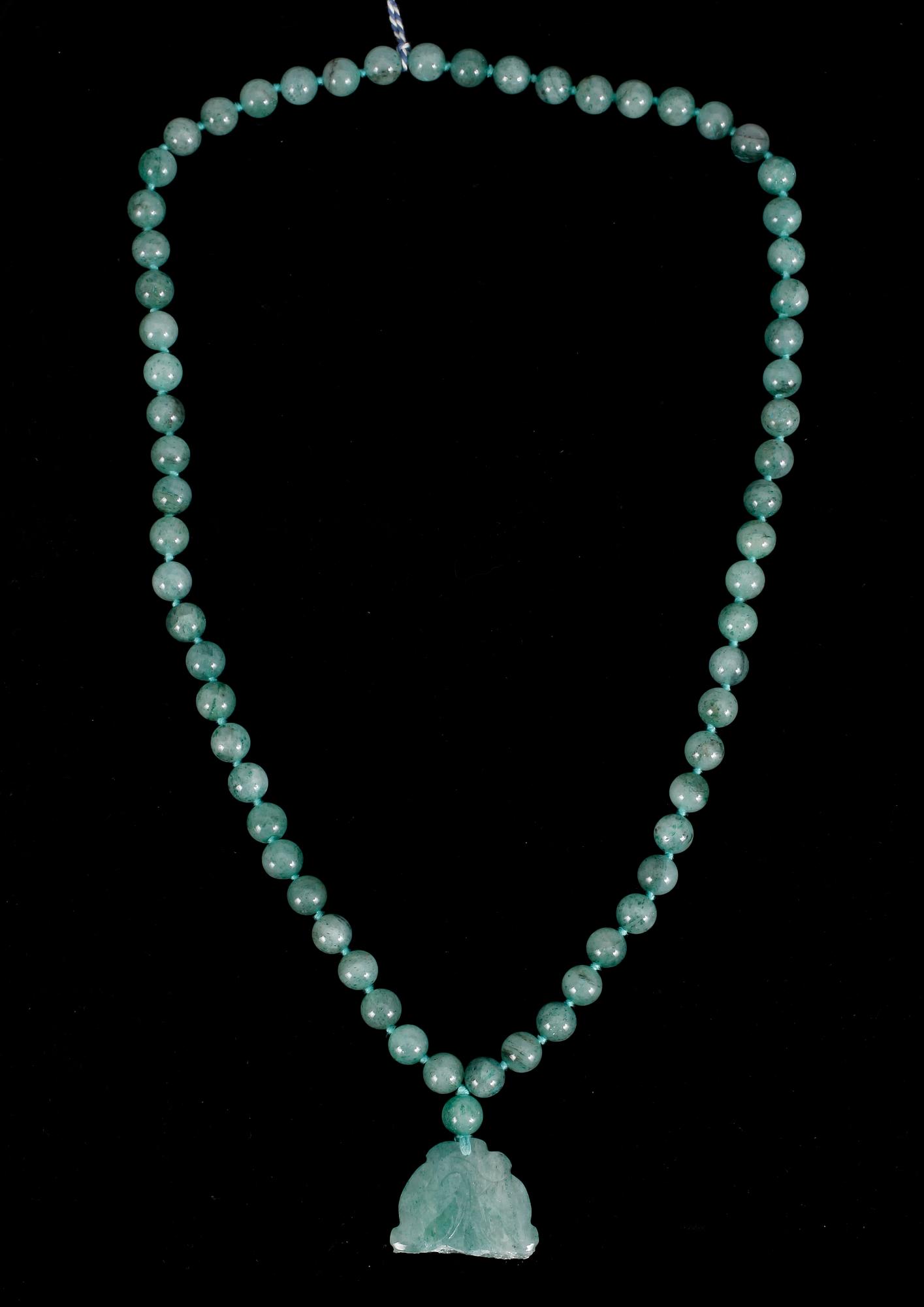 COLLIER, aventurinkvarts. Kina.