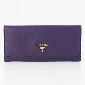 Prada, plånbok.