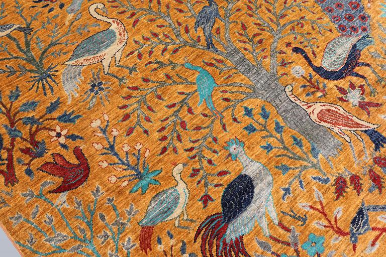 A carpet, Ziegler design, approx. 302 x 248 cm.